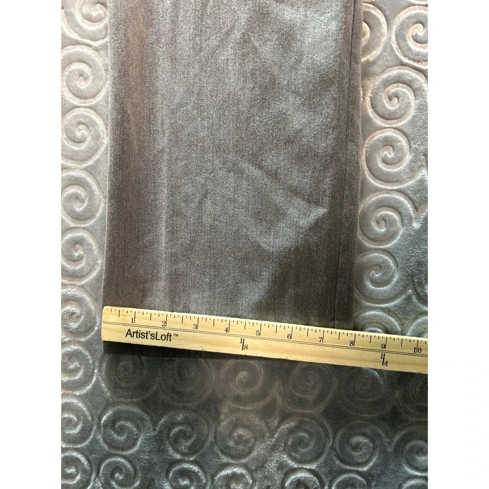 Worthington Women Gray Modern Fit‎ Dress Pants Size 4